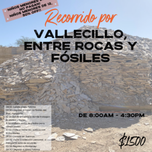 Recorrido por Vallecillo, Entre Rocas y Fósiles